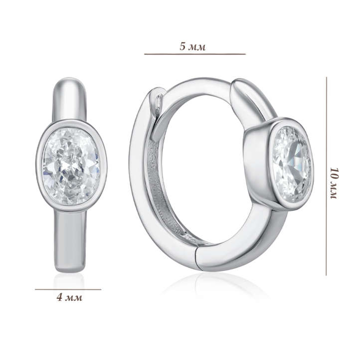 Срібні сережки. Артикул B00772-E/12/1