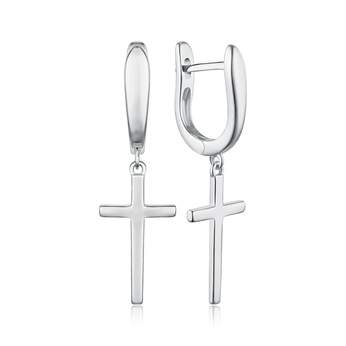 Срібні сережки. Артикул B02082-E/12