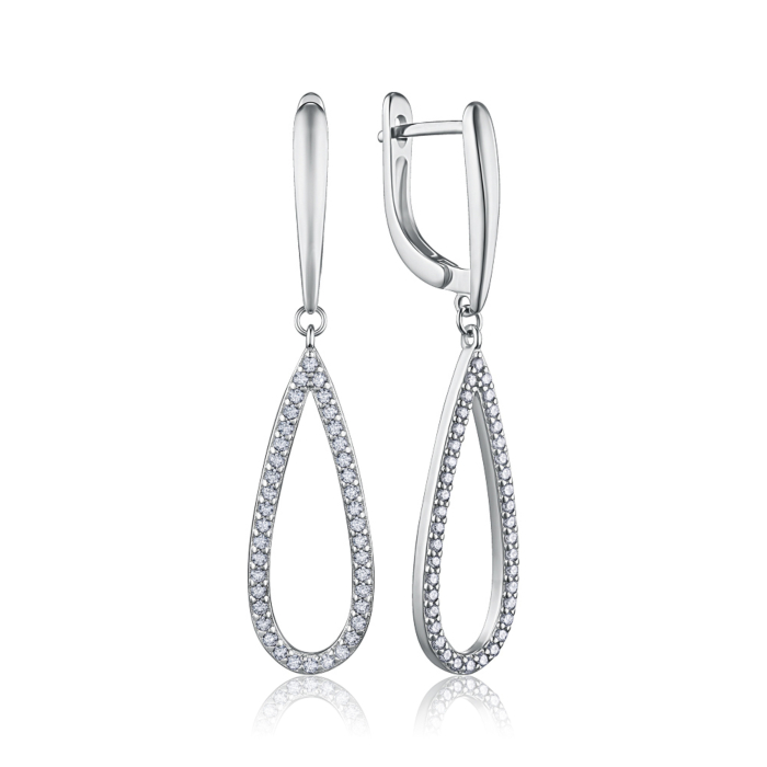 Срібні сережки. Артикул B02441-E/12/1