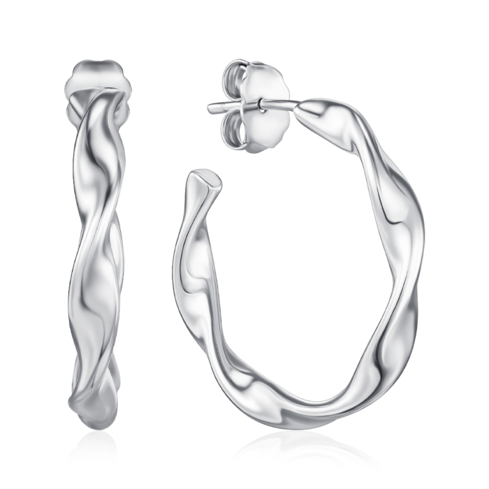 Срібні сережки. Артикул B02469-E/12