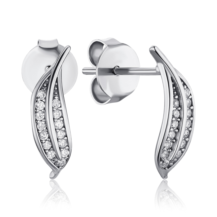 Серебряные серьги. Артикул B04994-E/12/1