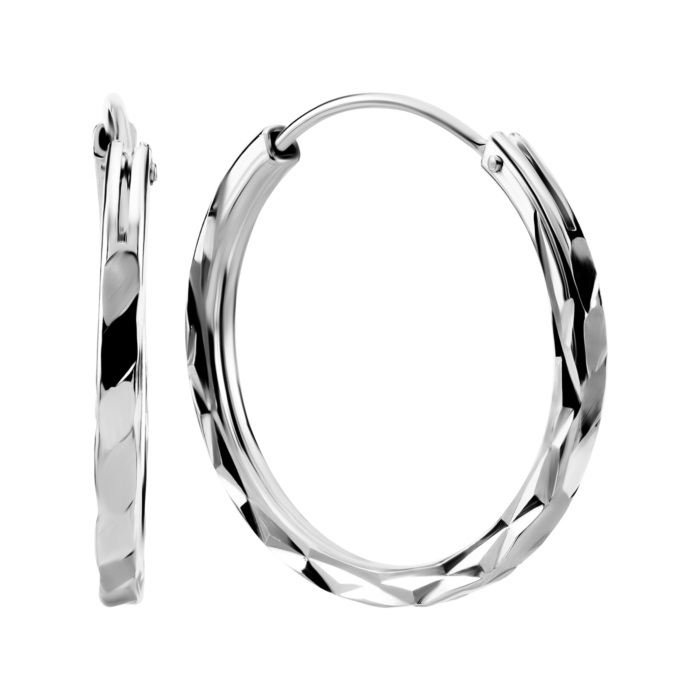 Серебряные серьги-конго. Артикул UG5B05588-2