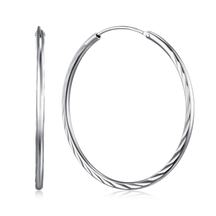 Серебряные серьги. Артикул B05596-2-E/12