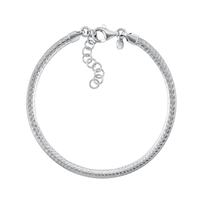 Срібний браслет без вставки. Артикул BCAXD000102-B/12