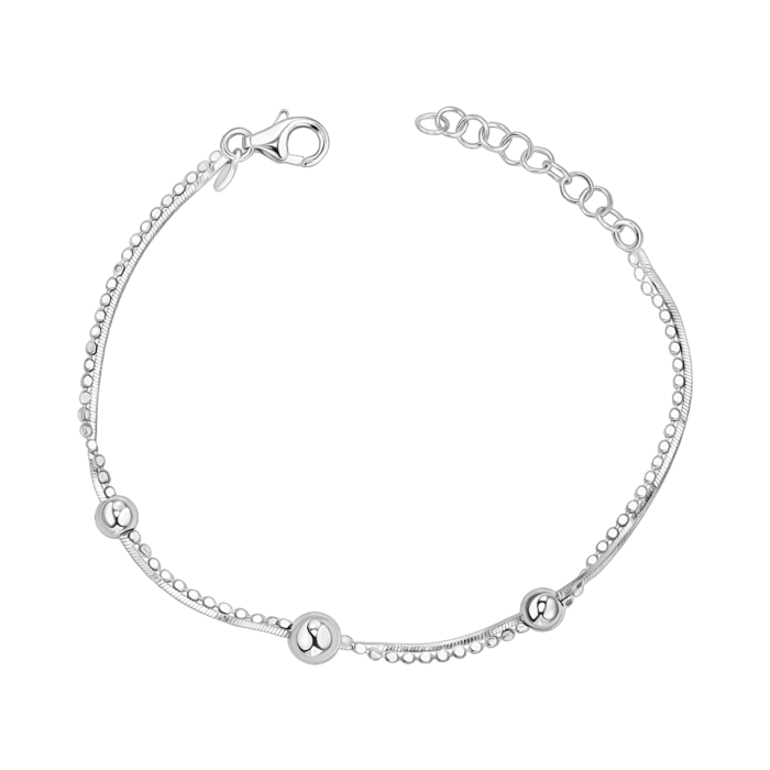 Серебряный браслет без вставки BFAXD000101-B/12