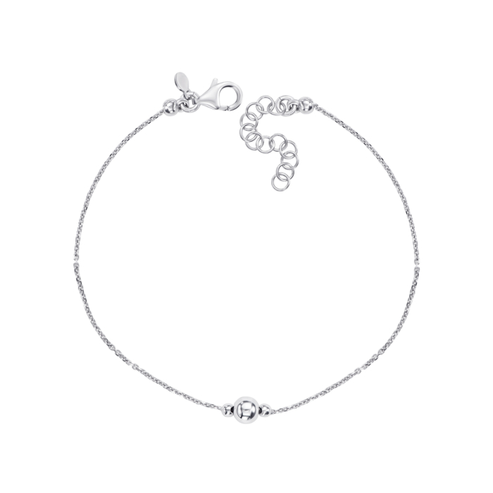 Срібний браслет без вставки. Артикул BFAXD000217-B/12