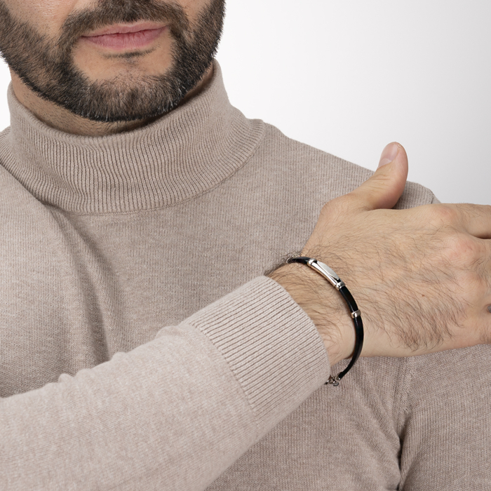 Шкіряний браслет. Артикул BLDXU000122-B/12