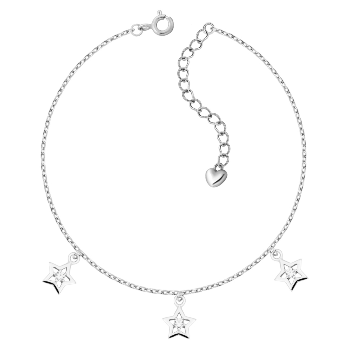 Срібний браслет з фіанітами. Артикул UG5BR34147