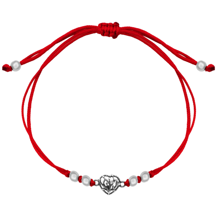 Серебряный браслет на нити. Артикул UG575291*