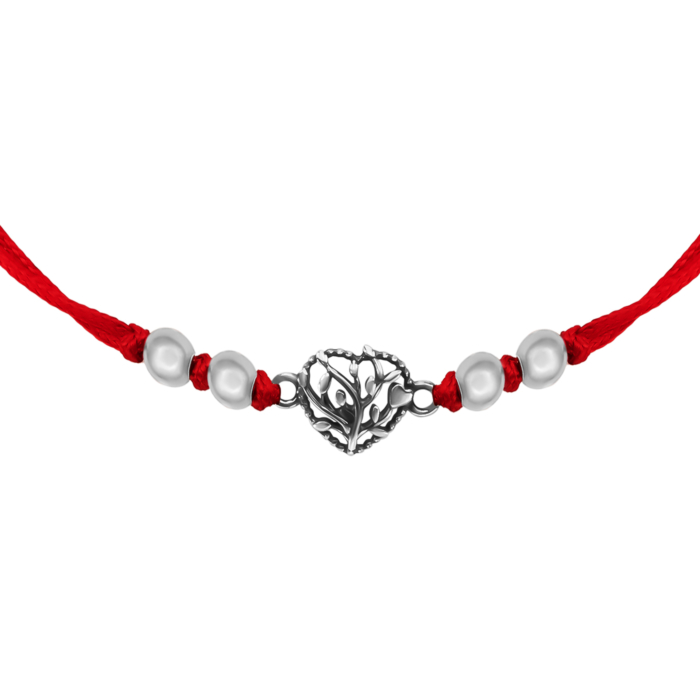 Серебряный браслет на нити. Артикул UG575291*