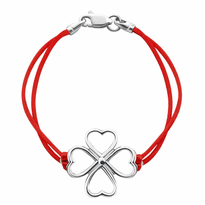 Браслет на нитці Конюшина. Артикул UG54039-кр