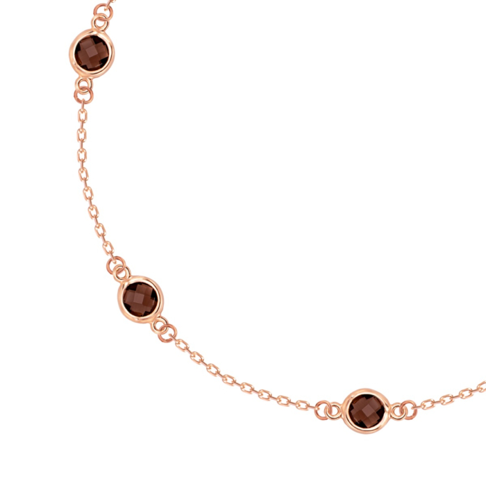 Золотой браслет с кварцем.Артикул UG55/11/601