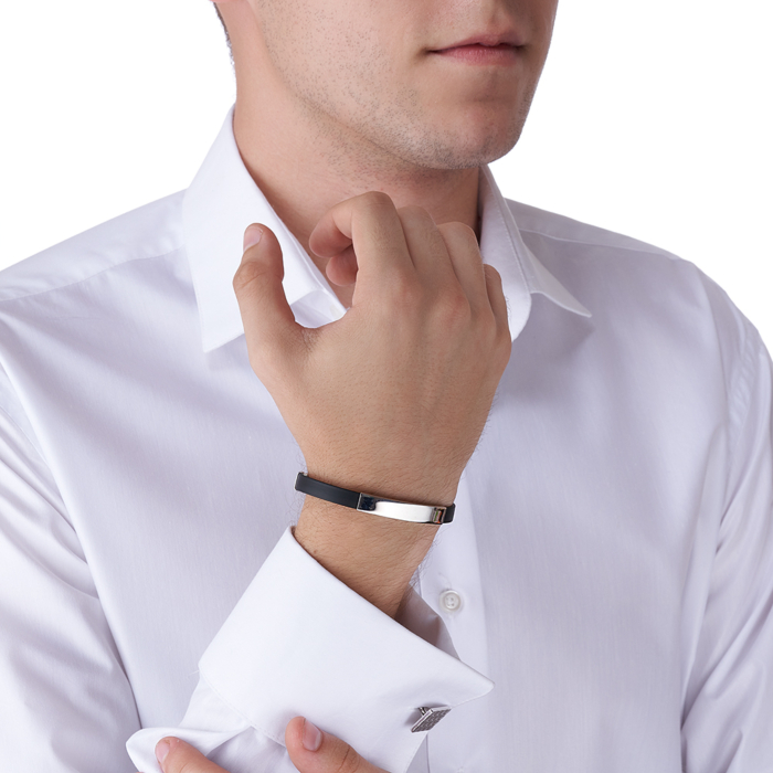 Каучуковий браслет. Артикул BRBXU000091-B/12