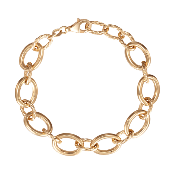 Срібний позолочений браслет. Артикул BRT 10137 G-B/20