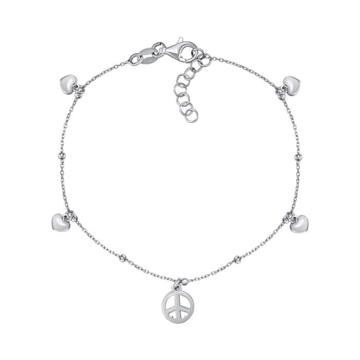 Срібний браслет. Артикул BRT 10666 RH-B/12