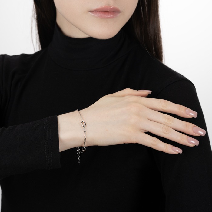 Срібний браслет. Артикул BRT 10869 RH-B/12