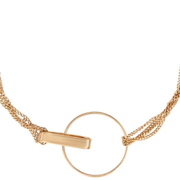 Срібний позолочений браслет. Артикул BRT 10883 G-B/20