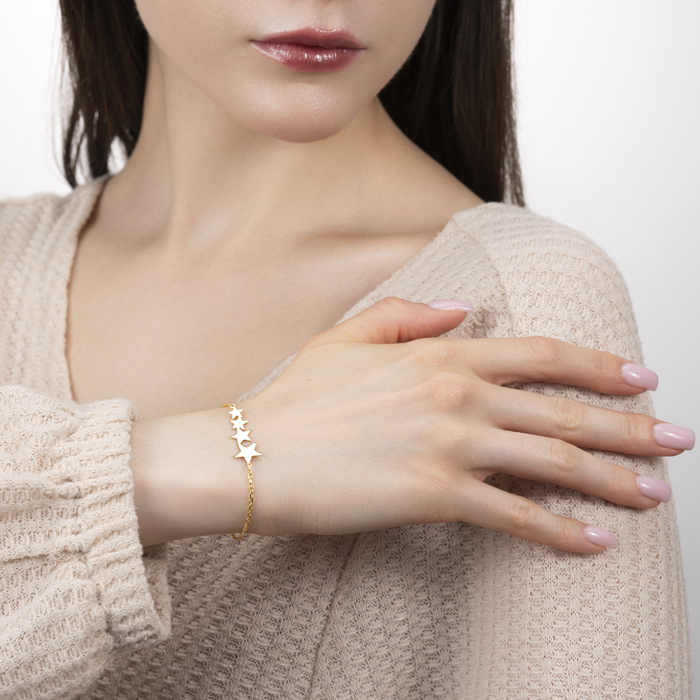 Срібний браслет. Артикул BRT_11068-B/20