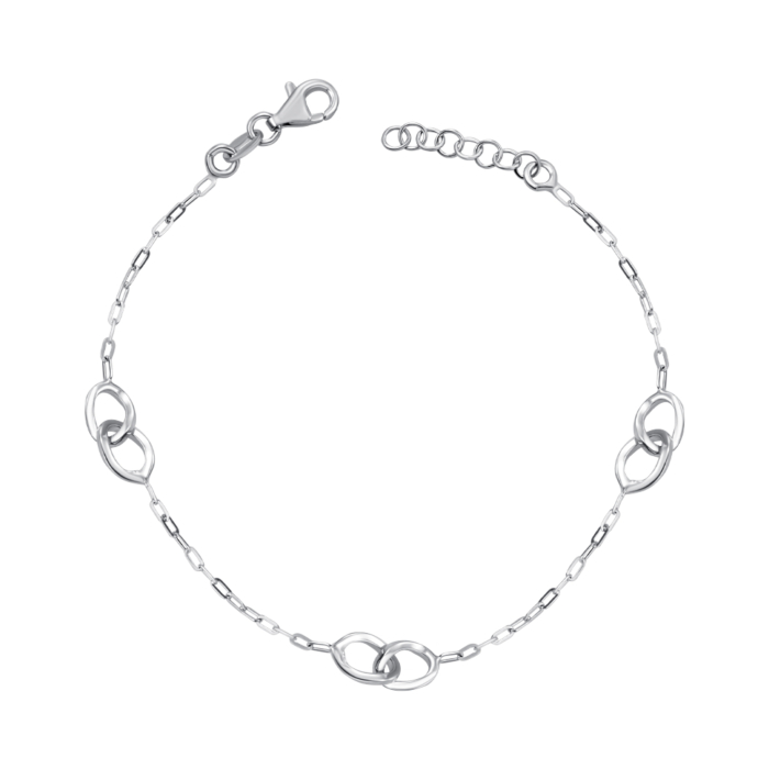 Срібний браслет без вставки. Артикул BRT 10870 RH-B/12