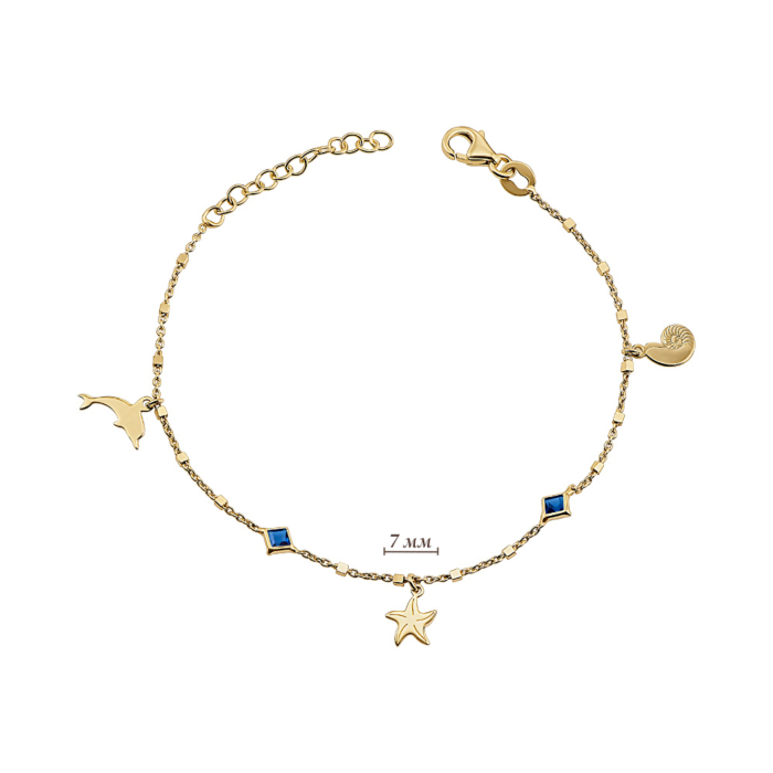 Срібний браслет. Артикул BRT_10958-B/20/1549