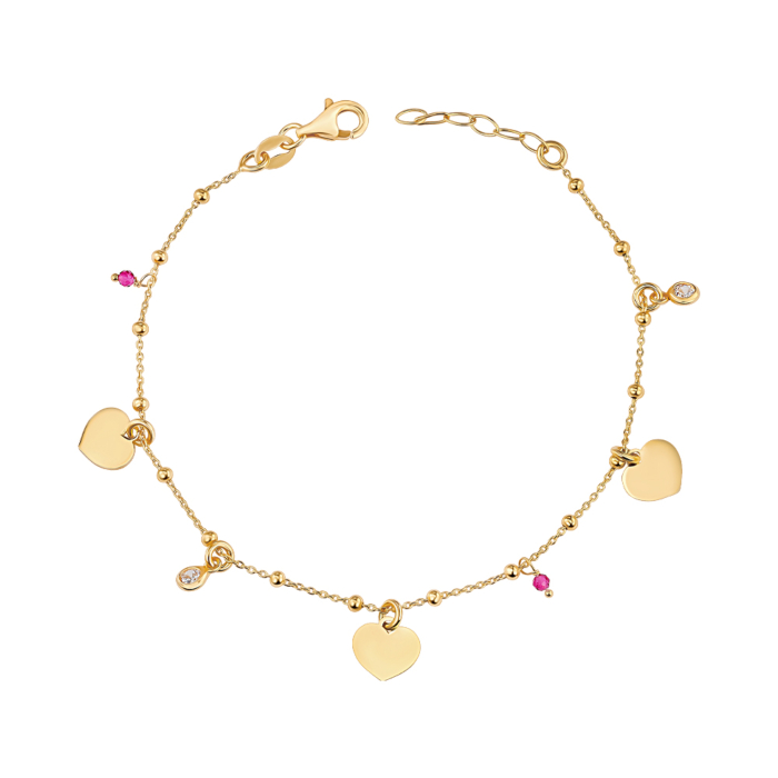 Серебряный браслет с фианитами BRT_10961-B/20/1514