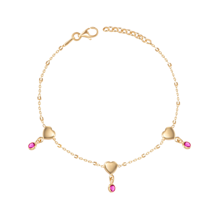 Срібний браслет з фіанітами. Артикул BRT_11032-B/20/1541