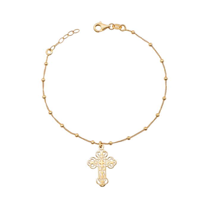 Срібний браслет. Артикул BRT_11090-B/20