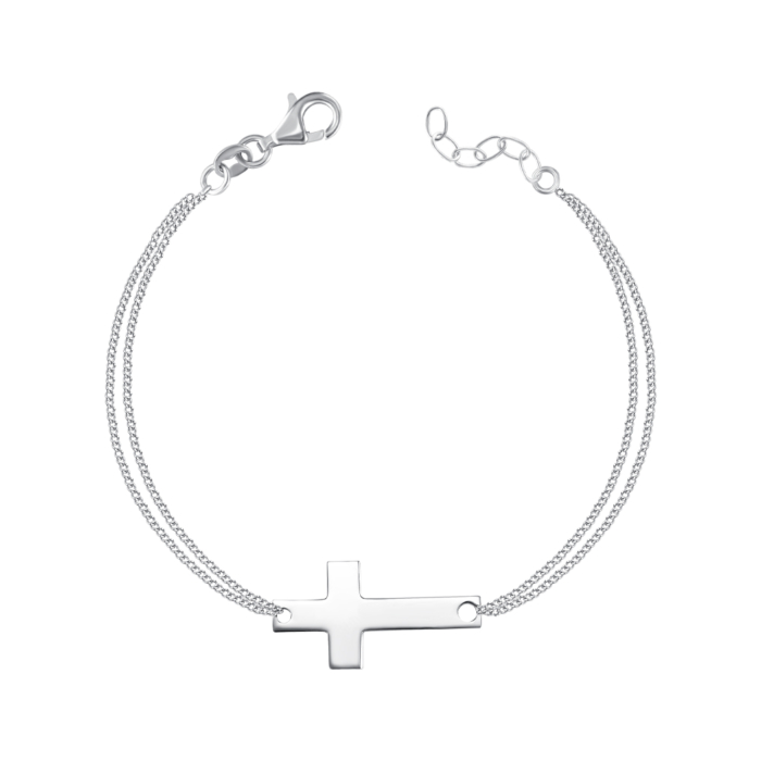 Срібний браслет. Артикул BRT_11091-B/12