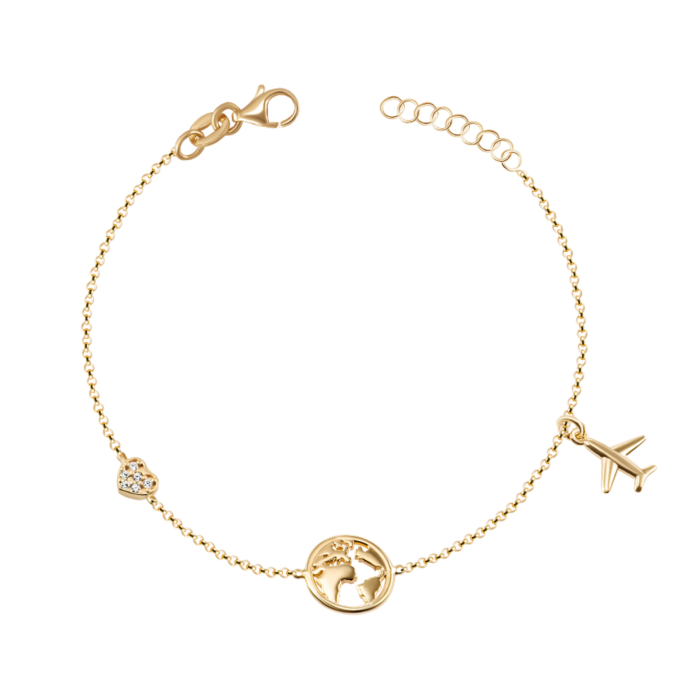 Срібний браслет. Артикул BRT_11107-B/20/1