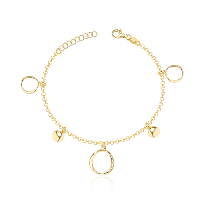 Срібний браслет без вставки. Артикул BRT 9841 G-B/20