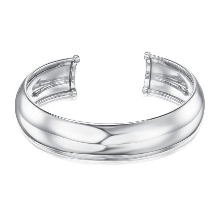 Срібний браслет без вставки BTBXD000195-B/12