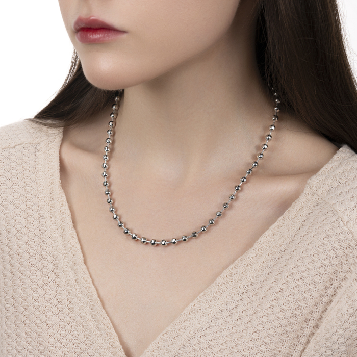 Серебряное колье. Артикул CCAXD000016-K/12