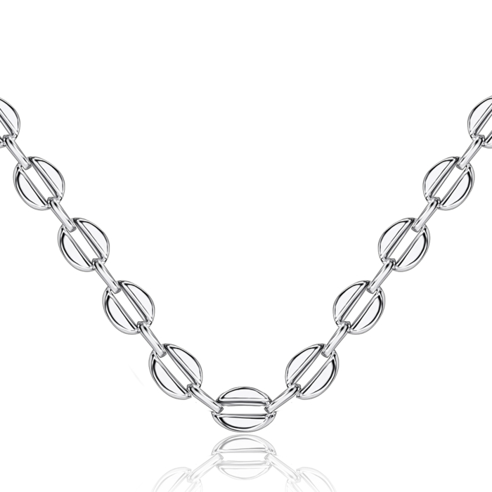 Серебряное колье без вставки. Артикул CCAXD000030_CH-K/12