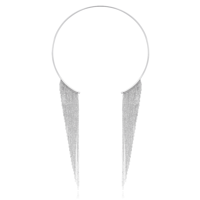 Серебряное колье без вставки. Артикул CCFXD000041-K/12