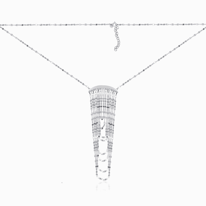 Срібне кольє без вставки CCFXD000064-K/12