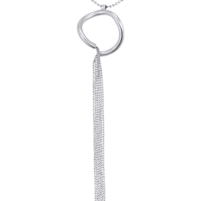 Колье из серебра без вставки CCFXD000175-K/12