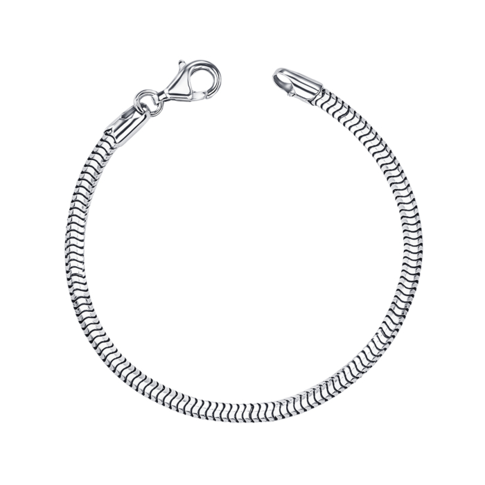 Серебряный браслет без вставки CCT 30D Rod-B/12