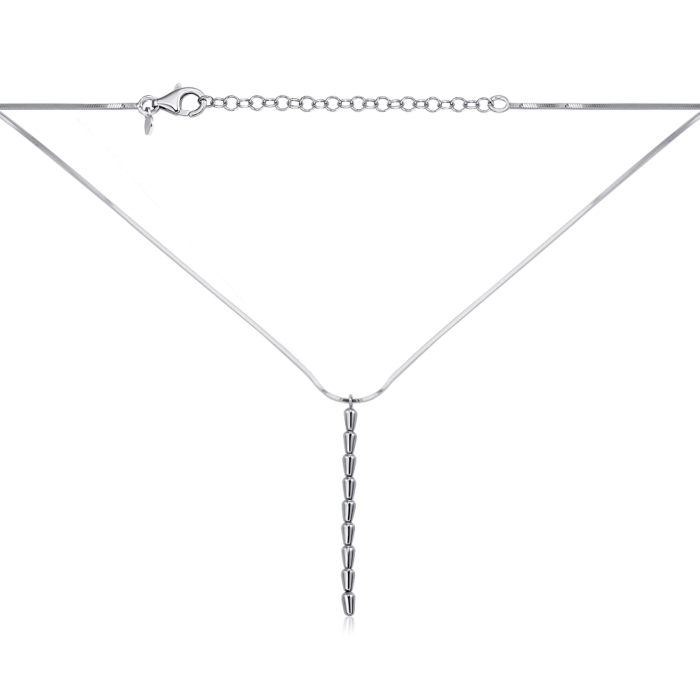 Срібне кольє без вставки CFAXD000094-1-K/12