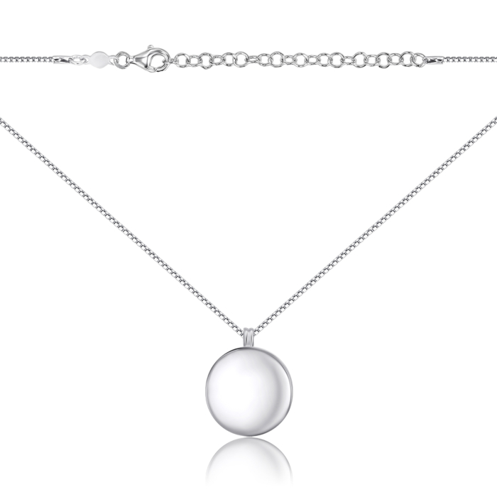 Срібне кольє без вставки CFAXD000110-1-K/12