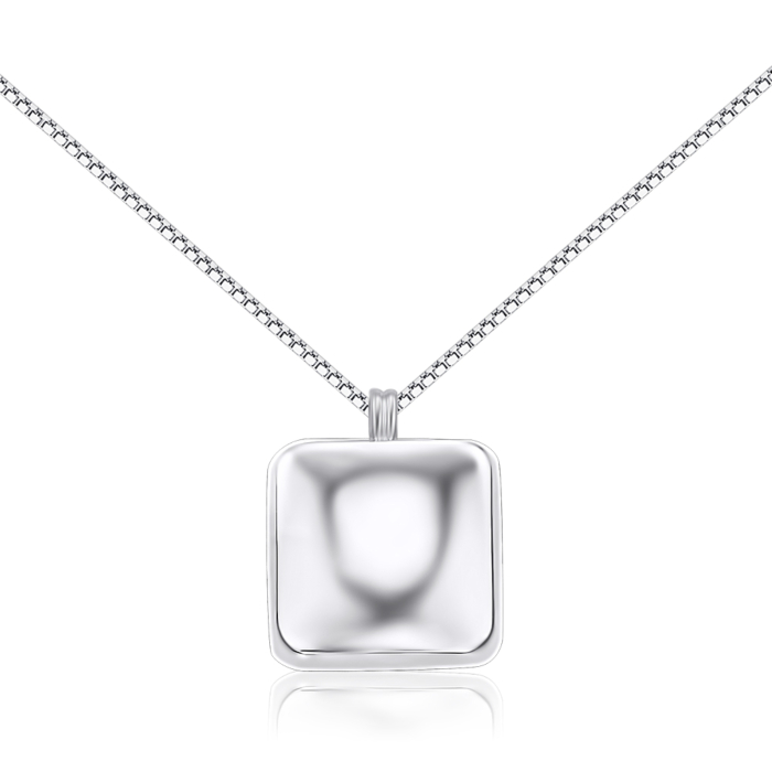 Серебряное колье без вставки CFAXD000111-K/12