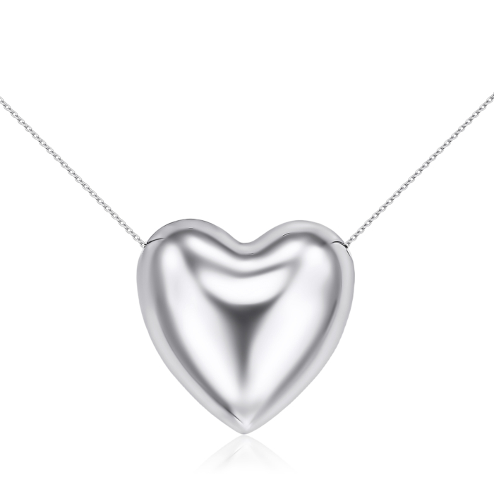 Серебряное колье без вставки CFAXD000124-K/12