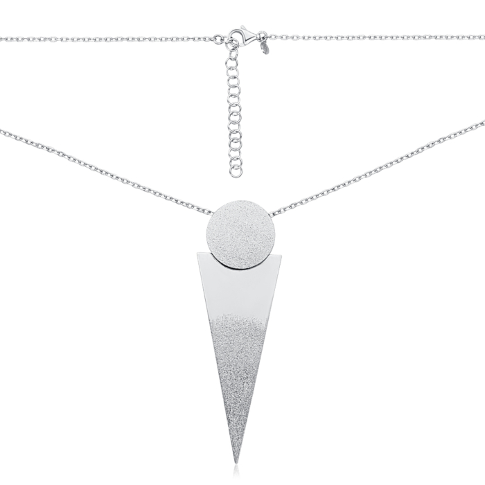 Серебярное колье. Артикул CFAXD000184-K/12