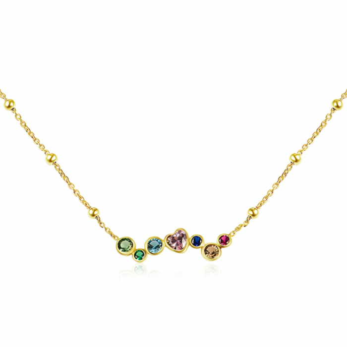 Серебряное колье. Артикул CLT_12004-K/20/1550