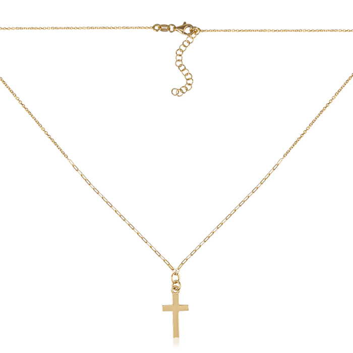 Серебряное колье. Артикул CLT 11443 G-K/20