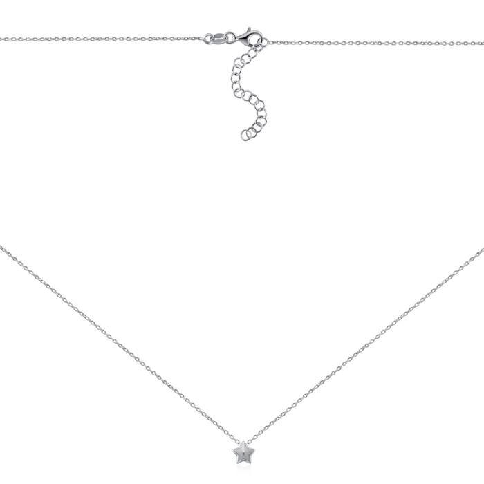 Серебряное колье. Артикул CLT 11530 RH-K/12
