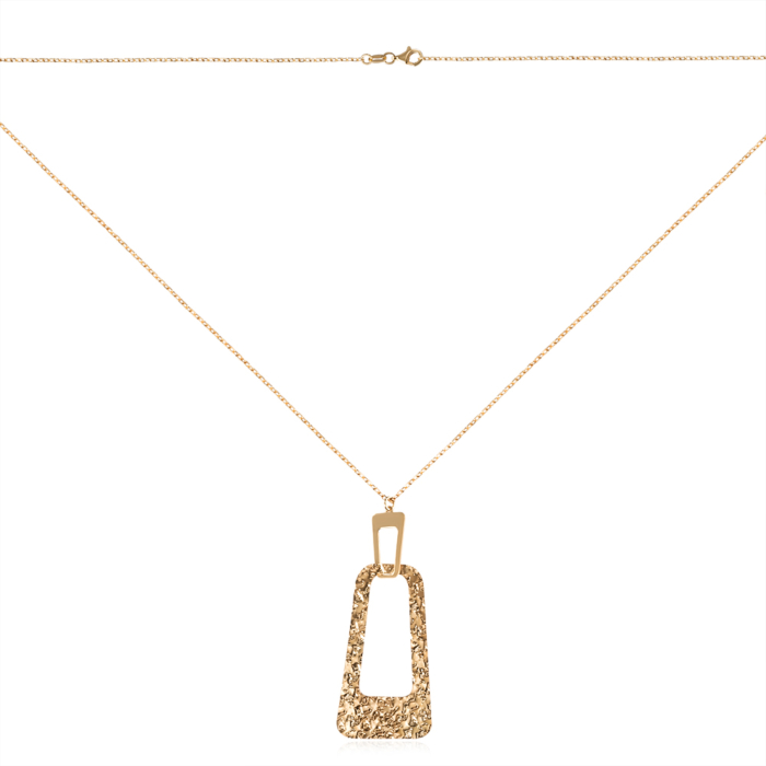 Серебряное колье. Артикул CLT 11627 G-K/20