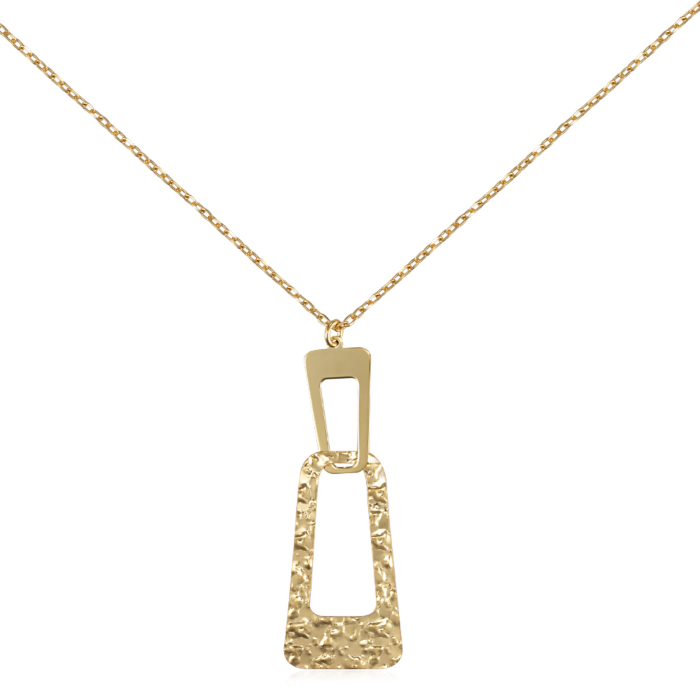 Серебряное колье. Артикул CLT 11628 G-K/20