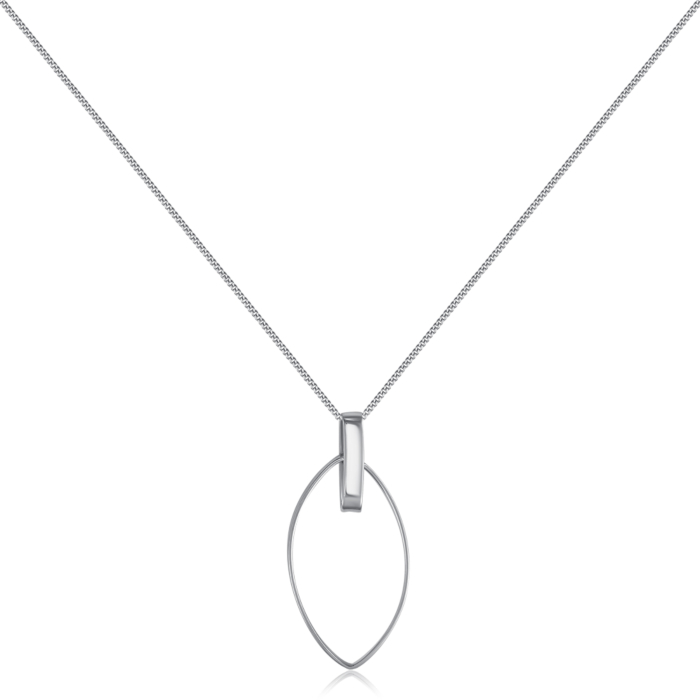 Серебряное колье. Артикул CLT 11808 RH-K/12