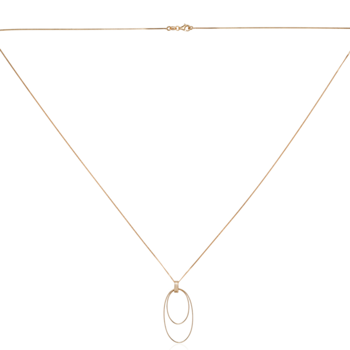 Серебряное колье. Артикул CLT 11810 G-K/20