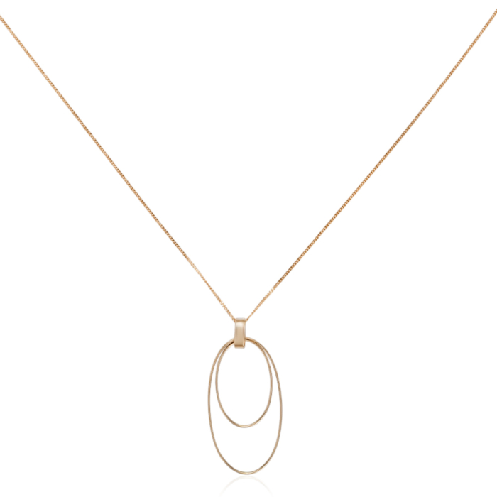 Серебряное колье. Артикул CLT 11810 G-K/20